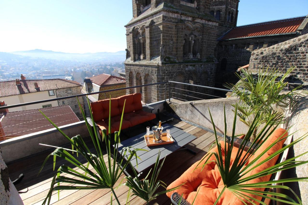 Les Cimes Du Puy-En-Velay Bed and Breakfast Le Puy-en-Velay Buitenkant foto